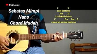 Chord Meraih Mimpi Bondan